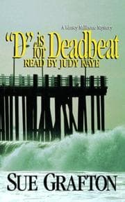 Tapa de D is for Deadbeat (Sue Grafton)