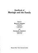 Tapa de Handbook of marriage and the family