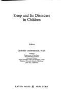 Tapa de Sleep and its disorders in children