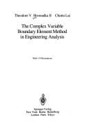 Tapa de The complex variable boundary element method in engineering analysis