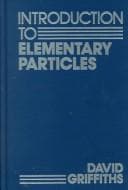Tapa de Introduction to elementary particles