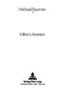 Tapa de Milton's Arianism