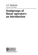 Tapa de Semigroups of linear operators