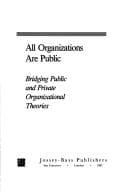 Tapa de All organizations are public