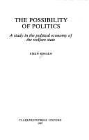 Tapa de The possibility of politics