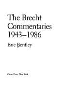 Tapa de The Brecht commentaries 1943-1986