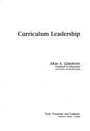 Tapa de Curriculum leadership