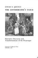 Tapa de The antiheroine's voice