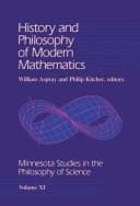 Tapa de History and philosophy of modern mathematics