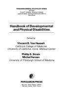 Tapa de Handbook of developmental and physical disabilities