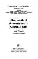 Tapa de Multimethod assessment of chronic pain