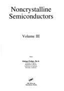 Tapa de Noncrystalline semiconductors