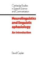 Tapa de Neurolinguistics and linguistic aphasiology