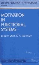 Tapa de Motivation in functional systems