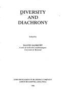 Tapa de Diversity and diachrony