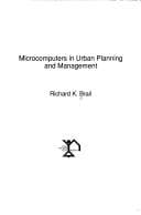 Tapa de Microcomputers in urban planning and management