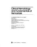 Tapa de Clinical hematology and fundamentals of hemostasis