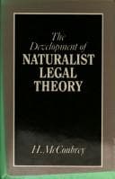 Tapa de The development of naturalist legal theory