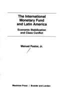 Tapa de The International Monetary Fund and Latin America