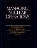 Tapa de Managing nuclear operations