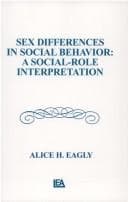 Tapa de Sex differences in social behavior