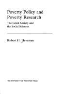 Tapa de Poverty Policy & Poverty Research