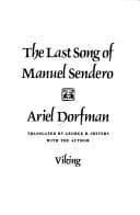 Tapa de The last song of Manuel Sendero