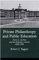 Tapa de Private philanthropy and public education