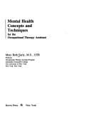 Tapa de Mental health concepts and techniques for the occupational therapy assistant