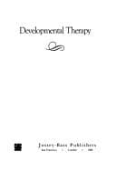 Tapa de Developmental therapy