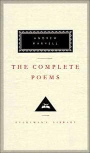 Tapa de Poems of Andrew Marvell