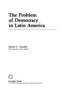 Tapa de The problem of democracy in Latin America
