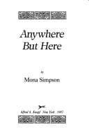 Tapa de Anywhere but here