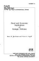 Tapa de Fiscal and economic implications of strategic defenses