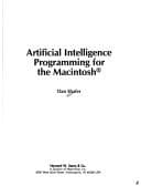 Tapa de Artificial intelligence programming for the Macintosh