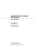 Tapa de Applied behavior analysis for teachers