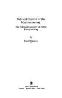 Tapa de Political control of the macroeconomy