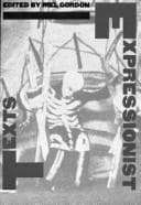 Tapa de Expressionist texts