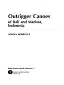 Tapa de Outrigger canoes of Bali and Madura, Indonesia