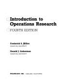 Tapa de Introduction to operations research