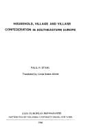 Tapa de Household, village, and village confederation in southeastern Europe