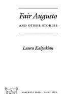 Tapa de Fair Augusto and other stories