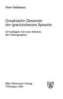 Tapa de Graphische Elemente der geschriebenen Sprache