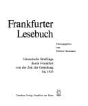 Tapa de Frankfurter Lesebuch