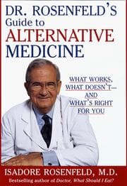 Tapa de Dr. Rosenfeld's guide to alternative medicine