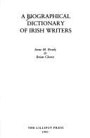 Tapa de A Biographical dictionary of Irish writers