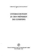 Tapa de Untersuchungen zu den Phönissen des Euripides