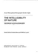 Tapa de The intelligibility of nature