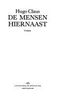 Tapa de De mensen hiernaast