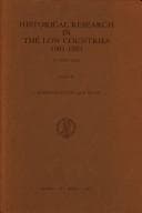 Tapa de Historical research in the low countries, 1981-1983